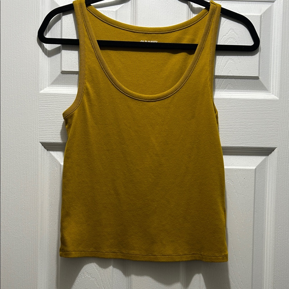 Old Navy Mustard Tank Top